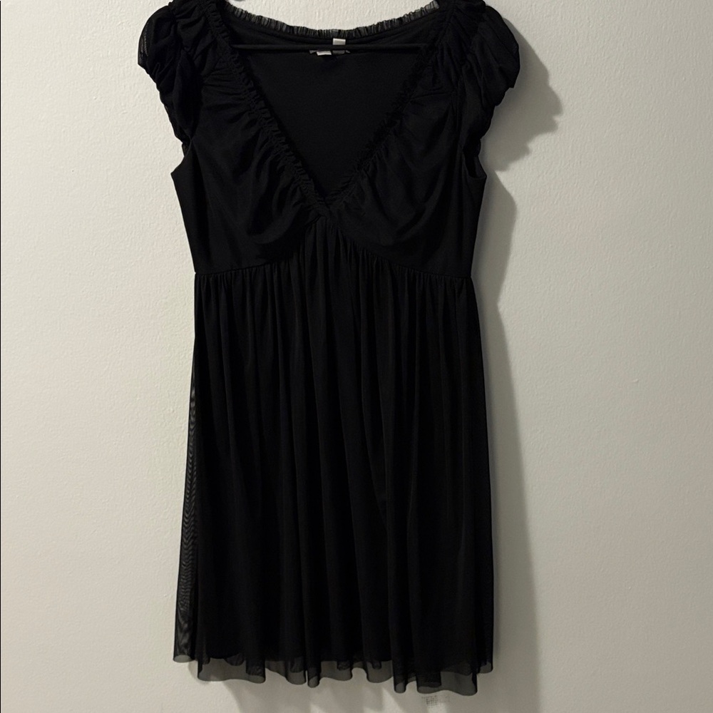 London Times Black Midi Dress